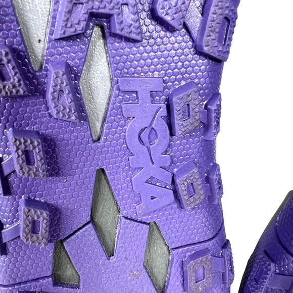 Hoka One Speed Instinct Trail Running Shoe Women 10.5 B Grey/Purple Sneaker NEW! - Picture 12 of 14